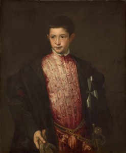 Titian<br /><i>Ranuccio Farnese</i>, 1542<br />Oil on canvas, 89.7 x 73.6 cm (35 5/16 x 29 in.)<br />National Gallery of Art, Washington, DC, Samuel H. Kress Collection<br />Image courtesy of the Board of Trustees, National Gallery of Art