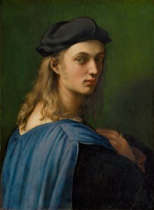 Raphael<br /><i>Bindo Altoviti</i>, c. 1515<br />Oil on panel, 59.7 x 43.8 cm (23 1/2 x 17 1/4 in.)<br />National Gallery of Art, Washington, DC, Samuel H. Kress Collection<br />Image courtesy of the Board of Trustees, National Gallery of Art