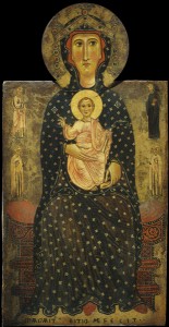 Margaritone d’Arezzo Madonna and Child Enthroned, c. 1270 Tempera on panel, 97.3 x 49.5 cm (38 3/16 x 19 ½ in.) National Gallery of Art, Washington, DC, Samuel H. Kress Collection Image courtesy of the Board of Trustees, National Gallery of Art 