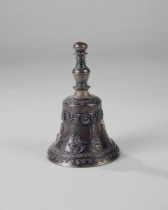 Giovanni Alberghetti<br />A table bell with portrait of Ludovico Maria Sforza, Il Moro, possibly c. 1494/99<br />Bronze, h. 15.2 cm; diameter 9.9 cm (6 in.; 3 7/8 in.)<br />National Gallery of Art, Washington, DC, Samuel H. Kress Collection<br />Image courtesy of the Board of Trustees, National Gallery of Art