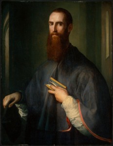 Pontormo<br /><i>Monsignor della Casa</i>, probably 1541/44<br />Oil on panel, 102 x 78.9 cm (40 3/16 x 31 1/16 in.)<br />National Gallery of Art, Washington, DC, Samuel H. Kress Collection<br />Image courtesy of the Board of Trustees, National Gallery of Art