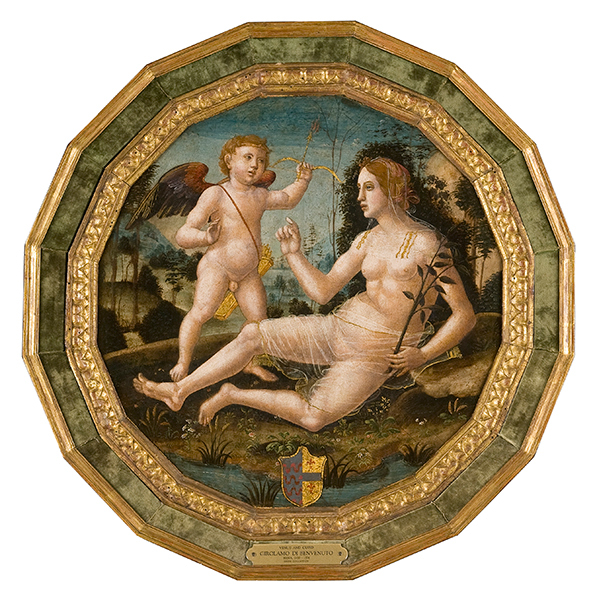 Girolamo di Benvenuto Venus and Cupid, c. 1500 Oil on poplar wood, 52 x 51 cm (20 1/2 x 20 in.) Denver Art Museum, Gift of the Samuel H. Kress Foundation 